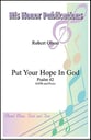 Put Your Hope In God SATB choral sheet music cover
